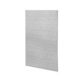 CEC10262, End Cap for Aluminum Base Shoe — CEC10262 — Brushed Stainless Steel