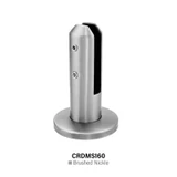 CRDMS160, Round Spigot Size: Ø 2" x 6 1/4" Height ,Duplex 2205 — CRDMS160 — Brushed Stainless Steel