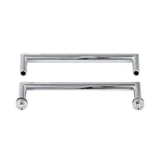 CMT, Round Tubing Mitered Corner Back to Back Pull Handle — CMT24X24