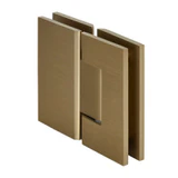GEN180BBRZ,CRL Brushed Bronze Geneva 180 Series 180 Degree Glass-to-Glass Standard Hinge — GEN180BBRZ