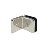 CBGC039 Fixed Panel Beveled, Wall / Ceiling Mount Clamp With Leg — CBGC039