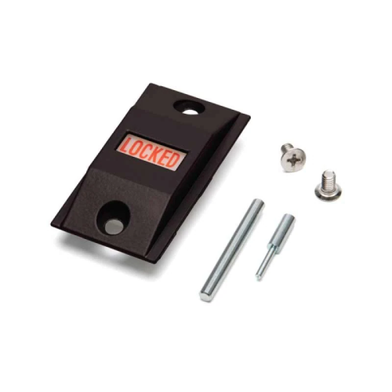 FL2177 Lock Indicator Set Slide Down LOCKED - Aluminum — FL2177
