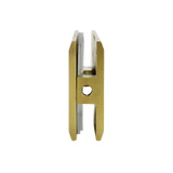 CBCU4 Fixed Panel Beveled, Wall / Ceiling Mount Heavy Duty Glass U Clamp — CBCU4
