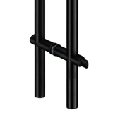 CLLP, Locking Ladder Pull, 304 tube in 1/16" thickness — CLLP48 — Matte Black — 48"