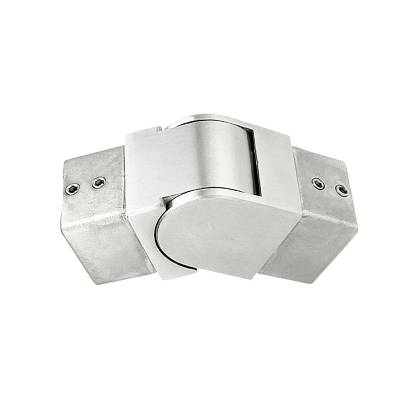 CVE-40X40, Flexible swivel vertical elbow for 1 1/2" x 1 1/2' slotted tube — CVE-40X40 — Polished Stainless Steel