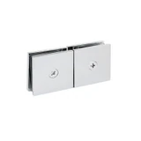 CSGC188, Square 180º Glass to Glass Movable Transom Shower Door Clamp — CSGC188