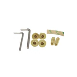 CEL045, Heavy Duty Glass-to-Glass 135° with Cover Plate Hinge, For 3/8"~1/2" Glass — CEL045SB