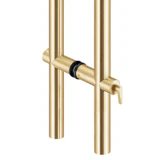 CLLPA48, 48" Locking Ladder Pull, 316 Stainless Steel Tube in 1/16" Thickness — CLLPA48 — Brushed Gold — 48"