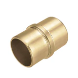CC180-424, 180 Degree Connector for Ø 1 3/4" Round Tube Handrails — CC180-424 — Brushed Gold