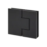 CEL180, Heavy Duty Adjustable Glass-to-Glass 180° with Cover Plate Hinge, For 3/8"~1/2" Glass — CEL180MB