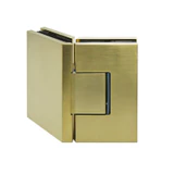 CEL045, Heavy Duty Glass-to-Glass 135° with Cover Plate Hinge, For 3/8"~1/2" Glass — CEL045SB