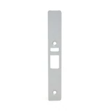 FL2144, FHC Left Hand Beveled Faceplate For FL2140 Series Deadlatch Locks — FL2144 — Aluminum