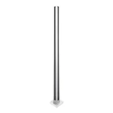 CSLP42,Square Post 42" Height for 1/2" Glass (Post Only, Not Include Glass Clamp) — CSLP42LPSS — Polished Stainless — CORNER