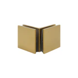 CSGC0F90, 90 Degree Square Glass Clamp for Frameless Shower Door — CSGC0F90