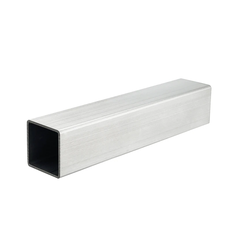 CST4040-19FT, Square Handrail Tube 19ft Length, 1-1/2" x 1-1/2" x 1/16", SS316 Tube — CST4040-19FT — Polished Stainless