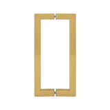 CSQ, Square Tubing Back to Back Pull Handle — CSQ12X12