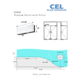 CPH30 Overpanel Patch with CPF30-Pvtins — CPH30 — Aluminum