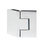 CEL045, Heavy Duty Glass-to-Glass 135° with Cover Plate Hinge, For 3/8"~1/2" Glass — CEL045CH