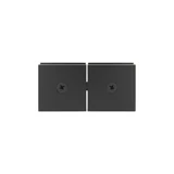CSGC188, Square 180º Glass to Glass Movable Transom Shower Door Clamp — CSGC188