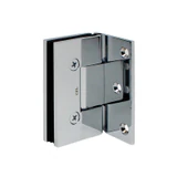 CV1E044, Wall Mount Offset Back Plate Hinge for Frameless Shower Door — CV1E044
