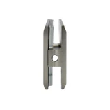 CBCU4 Fixed Panel Beveled, Wall / Ceiling Mount Heavy Duty Glass U Clamp — CBCU4