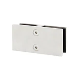 CGTGS180, 180° Railing Glass to Glass Clamp — CGTGS180-PSS — Polished Stainless Steel