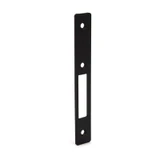 FL2134, FHC Left Hand Beveled Faceplate For FL2130 Series Hook Throw Deadlocks — FL2134 — Dark Bronze