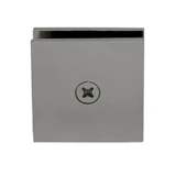 CSCU4, Square Fixed Panel Clamp for shower door — CSCU4