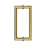 CMT, Round Tubing Mitered Corner Back to Back Pull Handle — CMT12X12