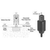 CRL9050S, CRL "Mab" Square Tapered Aluminum Spindle — CRL9050S23 — 7/8"