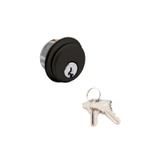 8136, FHC Standard Mortise Randomly Keyed Cylinder — 8136 — Bronze Anodized
