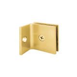 CSGC037, Fixed Panel Square Clamp With Leg for Frameless Shower Door — CSGC037