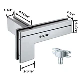 CPH41RH Sidelite Transom Pa — CPH41RH — Brushed Stainless Steel