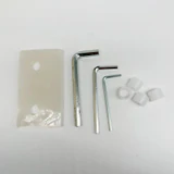 CY11S, Swimming Pool Glass to glass Heavy Duty Door Hinge for 3/8" - 5/8" Glass, flat pin — CY11S — Polished Stainless Steel
