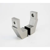 CSQOF, Offset Mount Mid-Post for Square Ladder Pulls (1 Set) — CSQOF-SSS — Brushed Stainless Steel