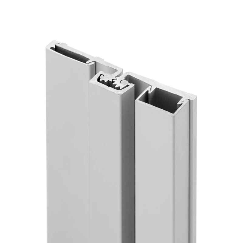 195AL, Clear Anodized, Full Surface Geared Continuous Hinge Standard Duty, 95" — 195AL
