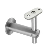 CHBF732, Wall Mount Fixed Handrail Bracket For Square Tube — CHBF732 — Brushed Stainless Steel