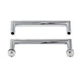 CMT, Round Tubing Mitered Corner Back to Back Pull Handle — CMT6X6