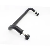 CM17410, Ø 1 X 10"(CTC), Solid Aluminum Singled-Side Offset Pull Handles — CM17410-MB — Matte Black
