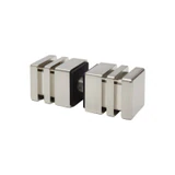 CSDK160, Square Back to Back Knob for 1/4"~1/2" Glass — CSDK160BN