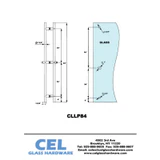 CLLP, Locking Ladder Pull, 304 tube in 1/16" thickness — CLLP84 — Matte Black — 84"