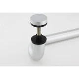 CM17410, Ø 1 X 10"(CTC), Solid Aluminum Singled-Side Offset Pull Handles
