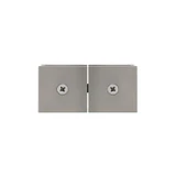 CSGC188, Square 180º Glass to Glass Movable Transom Shower Door Clamp — CSGC188