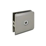 CBCU4 Fixed Panel Beveled, Wall / Ceiling Mount Heavy Duty Glass U Clamp — CBCU4