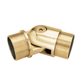 CSE-424, Ajustable connector for Ø 1 3/4" OD Handrail Tube — CSE-424 — Brushed Gold