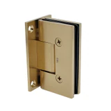 CV1E037, Wall Mount Full Back Plate Hinge for Shower Door — CV1E037