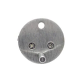 CDH001 Half Ball Foor mounted Door Stopper — CDH001 — Brushed Stainless Anodized