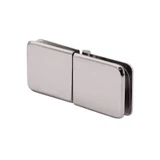 CADJBV180, FHC Adjustable Glass Clamp Beveled - 180 Degree Glass-To-Glass For 3/8" To 1/2" Glass, Compare to ADJBEV180 — CADJBV180