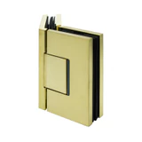 CEL045, Heavy Duty Glass-to-Glass 135° with Cover Plate Hinge, For 3/8"~1/2" Glass — CEL045SB