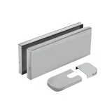 CNDFS-001NHO HYDRAULIC PATCH FITTING WITH NO HOLD OPEN — CNDFS-001NHO — Brushed Stainless Steel